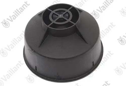 VAILLANT-Abgashaube-schwarz-Senkr-DDF-60-100-PP-Vaillant-Nr-0020065477 gallery number 1